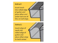Whites Fire Guard Gutter Guard 190MM X 10M