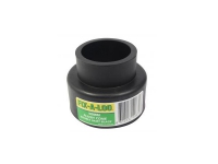 Flush Cone Single Skirt Black 50mm