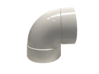 90mm 90° F-F PVC Stormwater Elbow