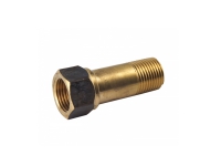Screwed Brassware - Adaptor MI x FI Extended C/P 15 x 100MM