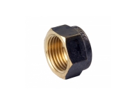 Screwed Brassware - Hexagon Cap Screwed C/P 15MM