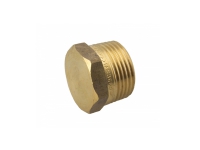 Screwed Brassware - Hexagon Plug BR 15MM