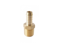 Screwed Brassware - Hose Barb BR 6MI x 8MM