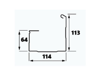Metroll 310 Fascia Gutter