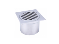 Floor Grate Leak Control Square C/P 80MM