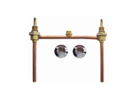 Unstyled Tapware - Hob Sink Set Less Spout & H&B