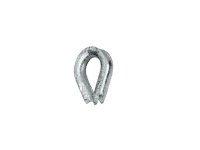 Wire Rope Thimble 6mm Galv